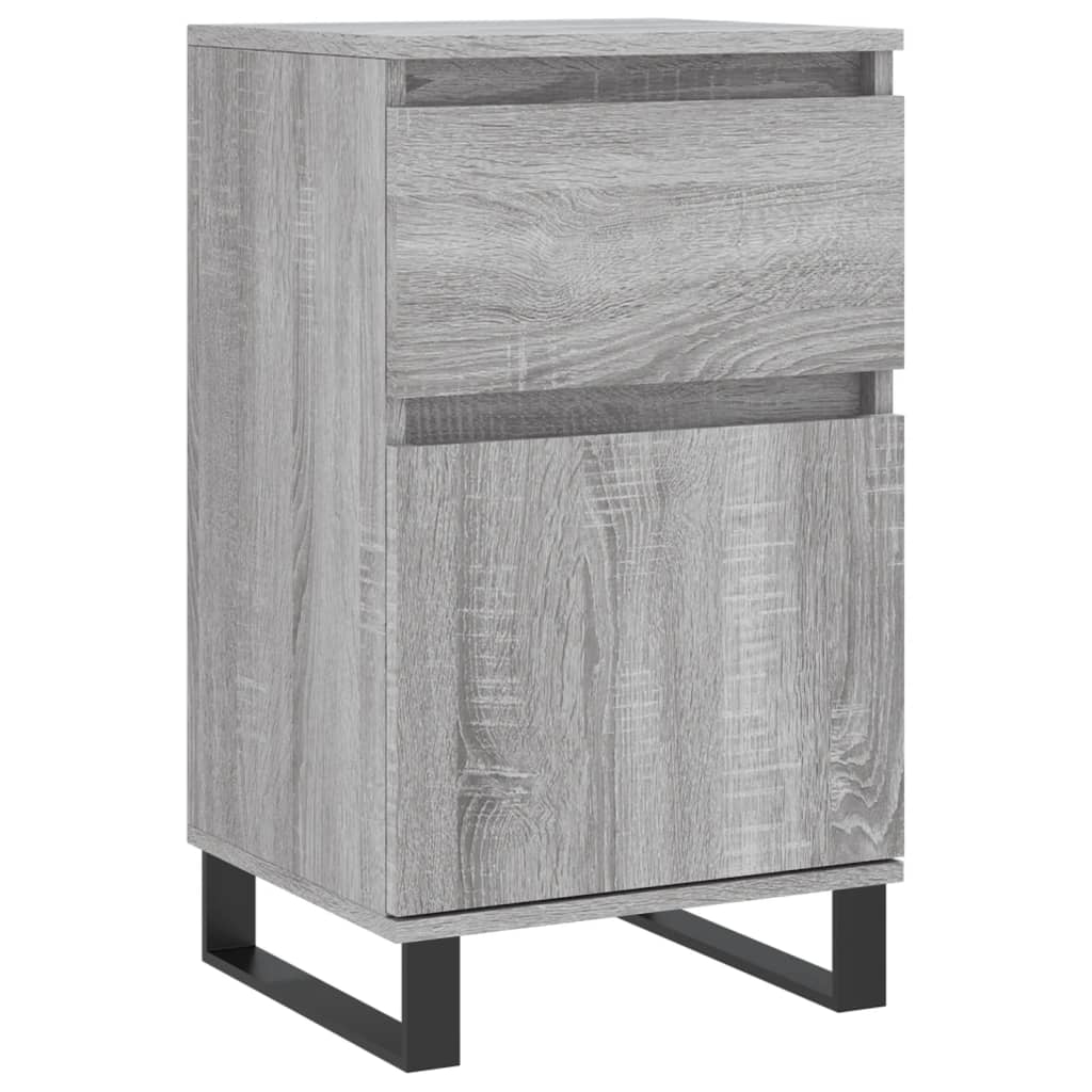 Sideboards 2 Stk. Grau Sonoma 40x35x70 cm Holzwerkstoff