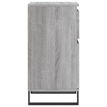 Sideboards 2 Stk. Grau Sonoma 40x35x70 cm Holzwerkstoff