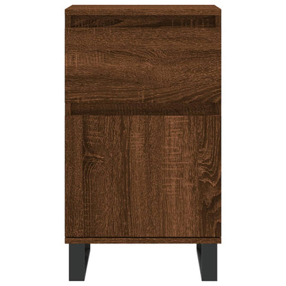 Sideboards 2 Stk. Braun Eichen-Optik 40x35x70 cm Holzwerkstoff