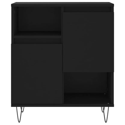 Sideboard Schwarz 60x35x70 cm Holzwerkstoff