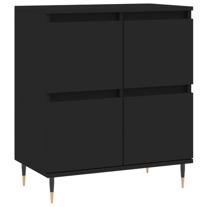 Sideboard Schwarz 60x35x70 cm Holzwerkstoff