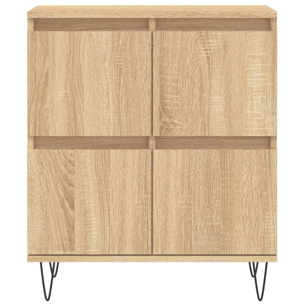 Sideboard Sonoma-Eiche 60x35x70 cm Holzwerkstoff