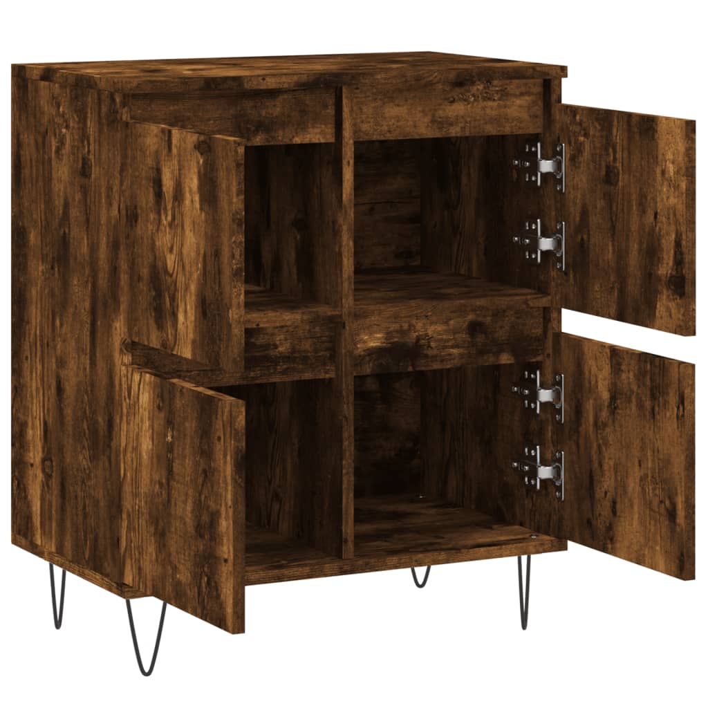 Sideboard Räuchereiche 60x35x70 cm Holzwerkstoff