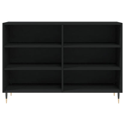 Sideboard Schwarz 103,5x35x70 cm Holzwerkstoff