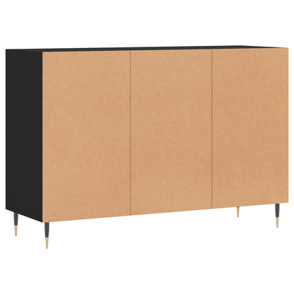 Sideboard Schwarz 103,5x35x70 cm Holzwerkstoff