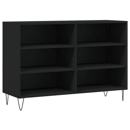 Sideboard Schwarz 103,5x35x70 cm Holzwerkstoff