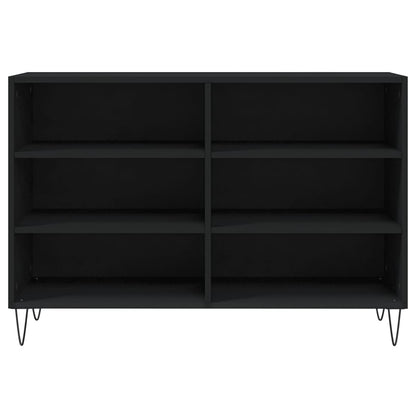 Sideboard Schwarz 103,5x35x70 cm Holzwerkstoff