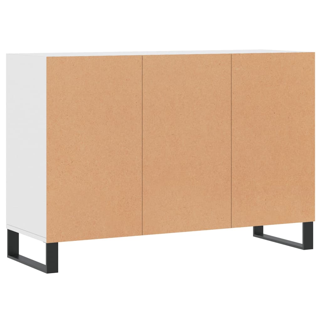 Sideboard Weiß 103,5x35x70 cm Holzwerkstoff