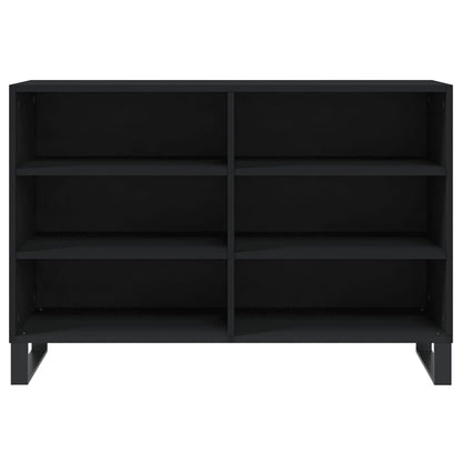 Sideboard Schwarz 103,5x35x70 cm Holzwerkstoff