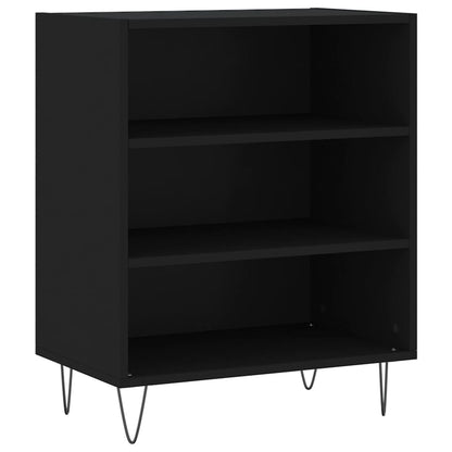 Sideboard Schwarz 57x35x70 cm Holzwerkstoff