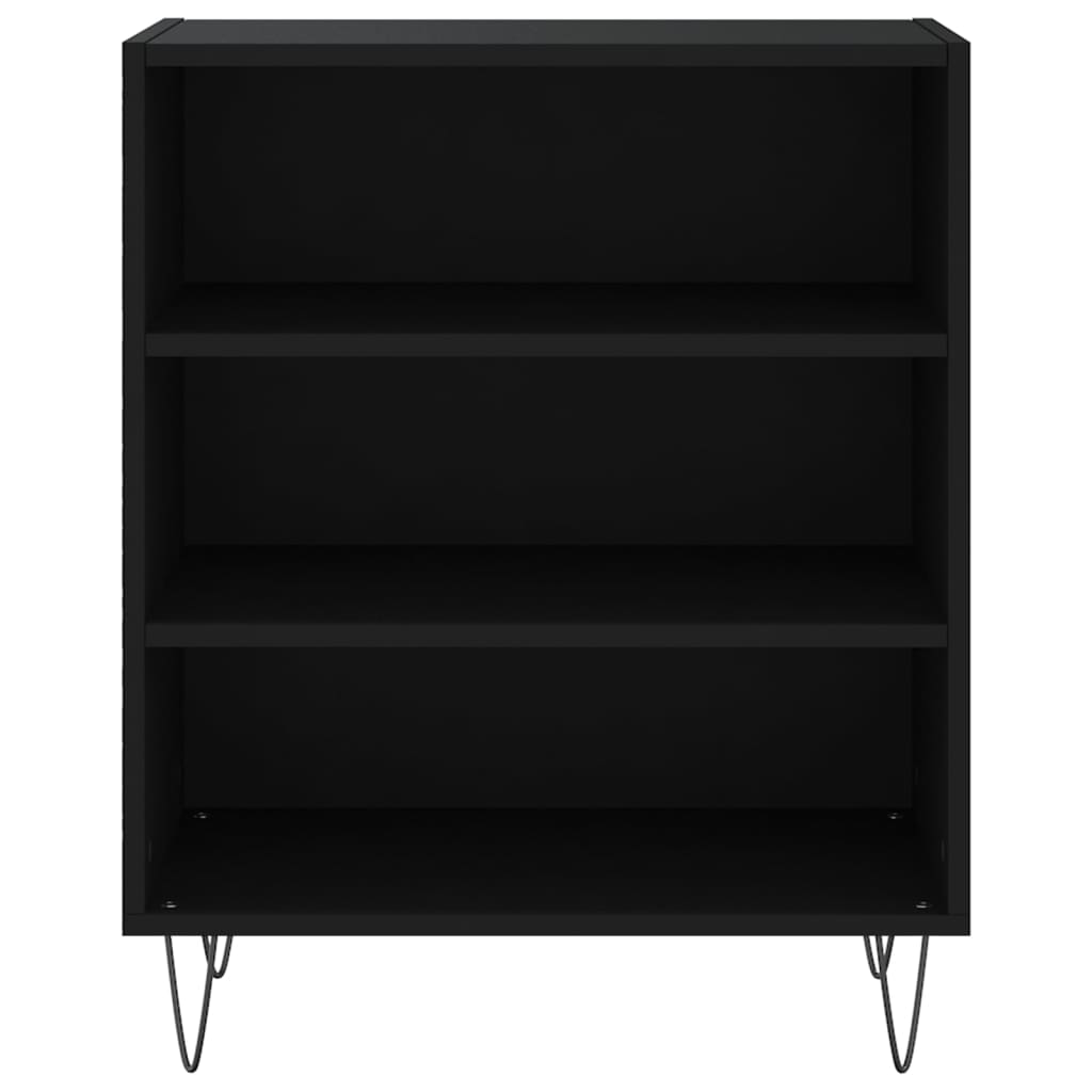 Sideboard Schwarz 57x35x70 cm Holzwerkstoff