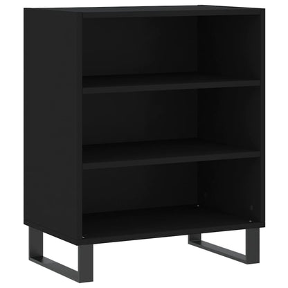 Sideboard Schwarz 57x35x70 cm Holzwerkstoff