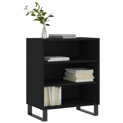 Sideboard Schwarz 57x35x70 cm Holzwerkstoff