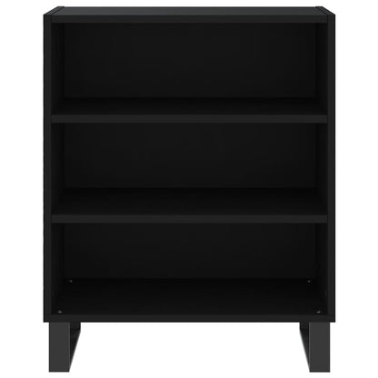 Sideboard Schwarz 57x35x70 cm Holzwerkstoff