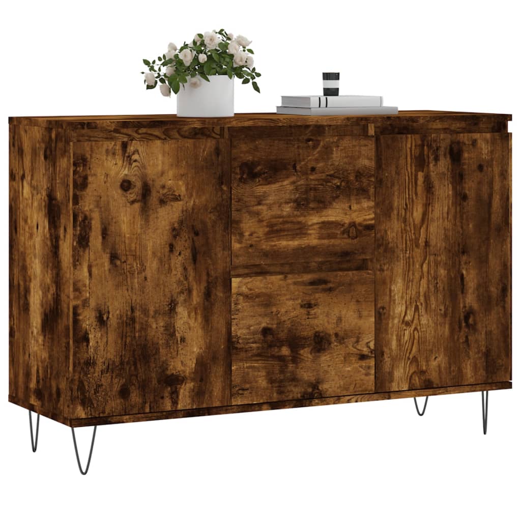 Sideboard Räuchereiche 104x35x70 cm Holzwerkstoff