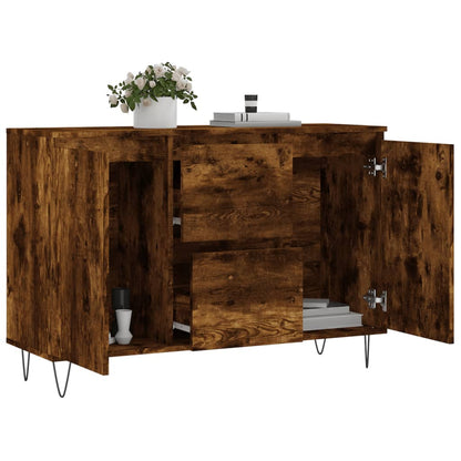 Sideboard Räuchereiche 104x35x70 cm Holzwerkstoff