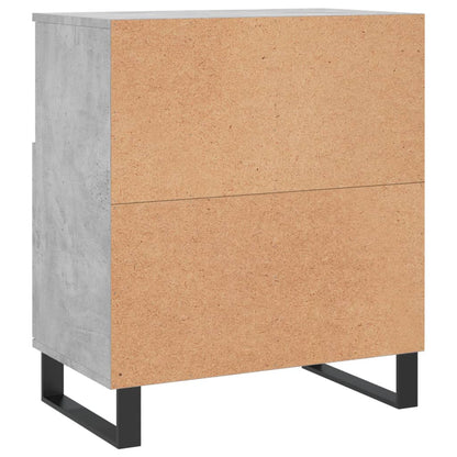 Sideboards 2 Stk. Betongrau Holzwerkstoff