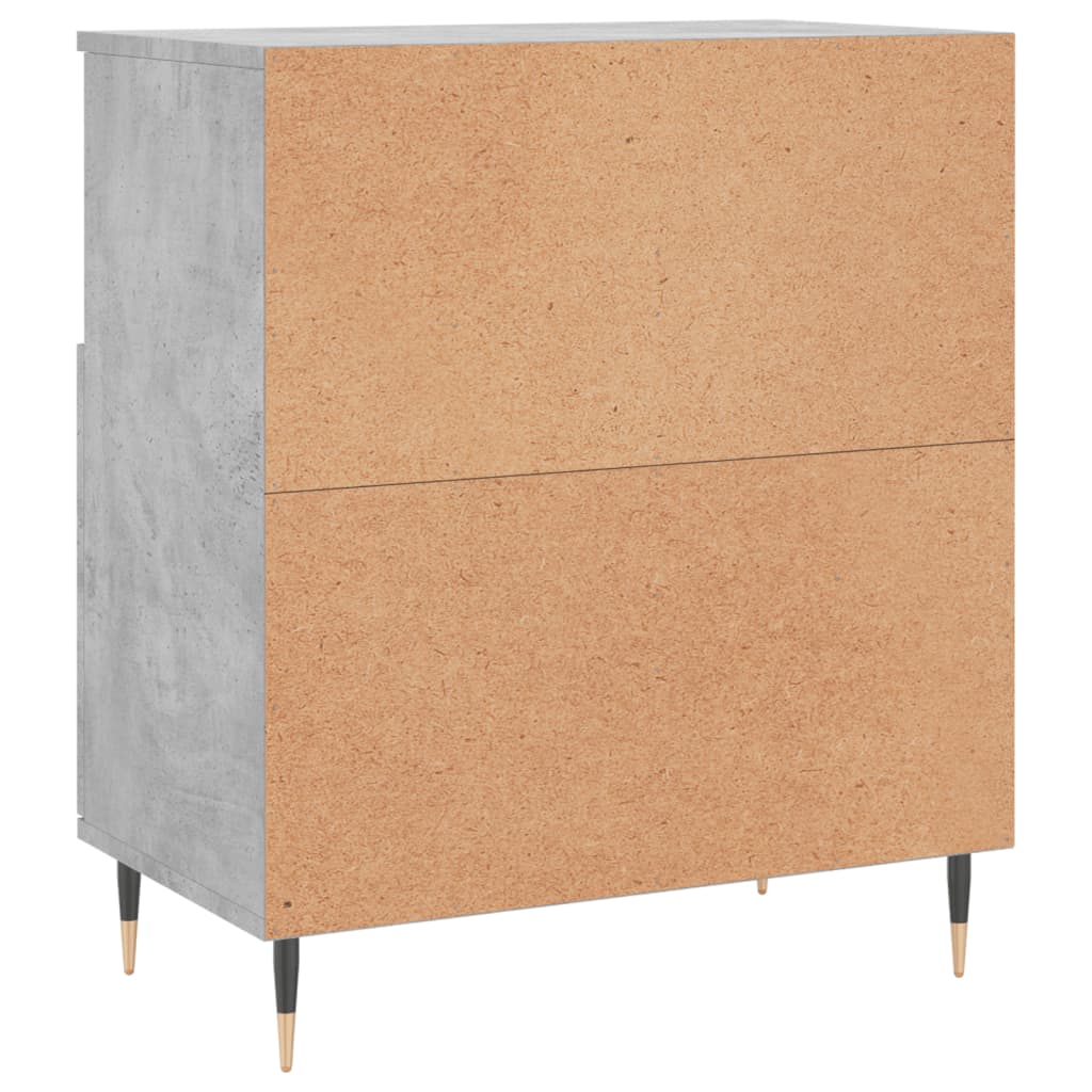 Sideboards 3 Stk. Betongrau Holzwerkstoff