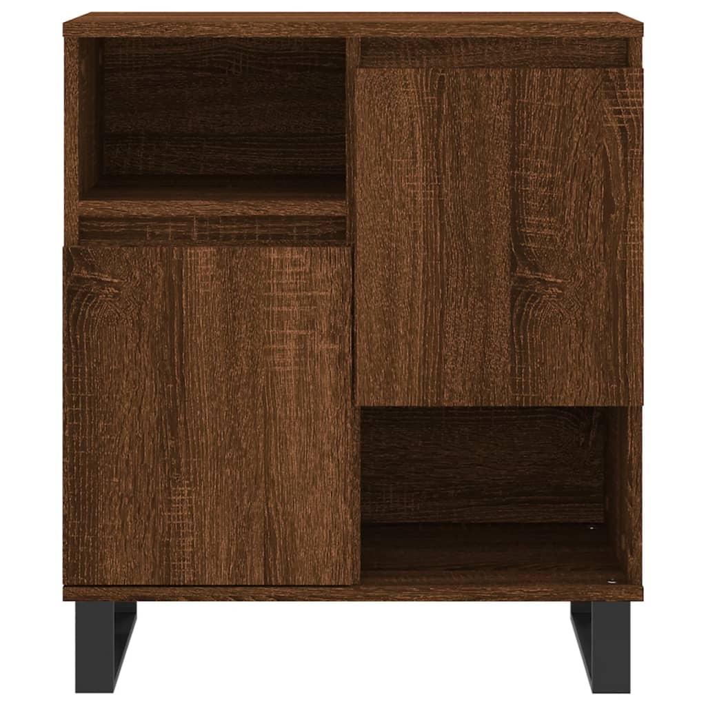 Sideboards 3 Stk. Braun Eichen-Optik Holzwerkstoff