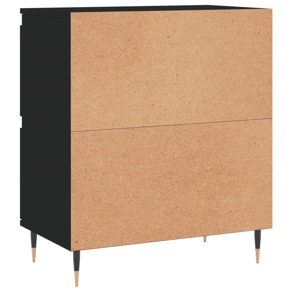 Sideboards 3 Stk. Schwarz Holzwerkstoff