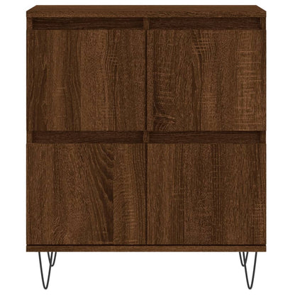 Sideboards 3 Stk. Braun Eichen-Optik Holzwerkstoff