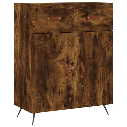 Sideboard Räuchereiche 69,5x34x90 cm Holzwerkstoff