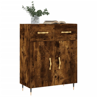 Sideboard Räuchereiche 69,5x34x90 cm Holzwerkstoff