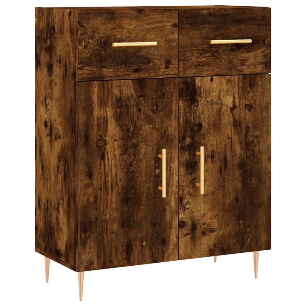 Sideboard Räuchereiche 69,5x34x90 cm Holzwerkstoff