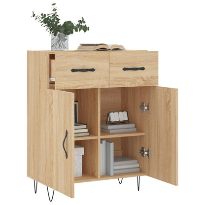 Sideboard Sonoma-Eiche 69,5x34x90 cm Holzwerkstoff