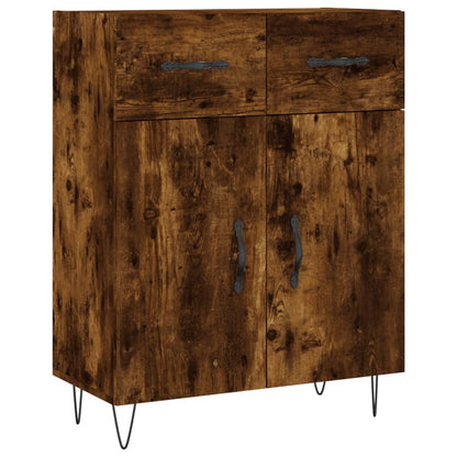 Sideboard Räuchereiche 69,5x34x90 cm Holzwerkstoff