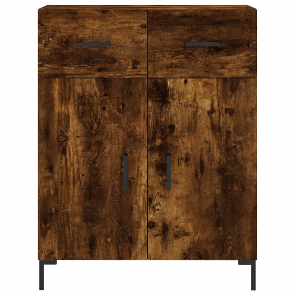 Sideboard Räuchereiche 69,5x34x90 cm Holzwerkstoff