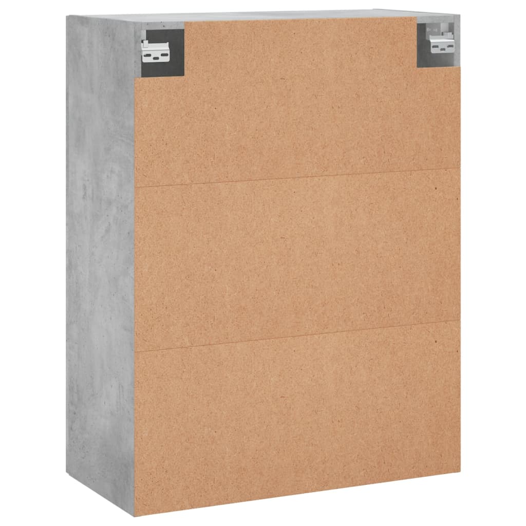 Wandschrank Betongrau 69,5x34x90 cm