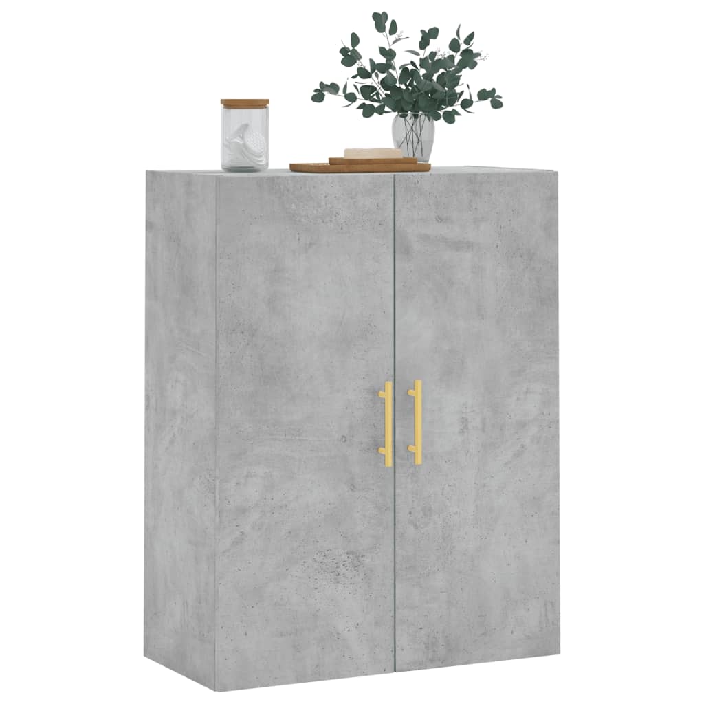 Wandschrank Betongrau 69,5x34x90 cm