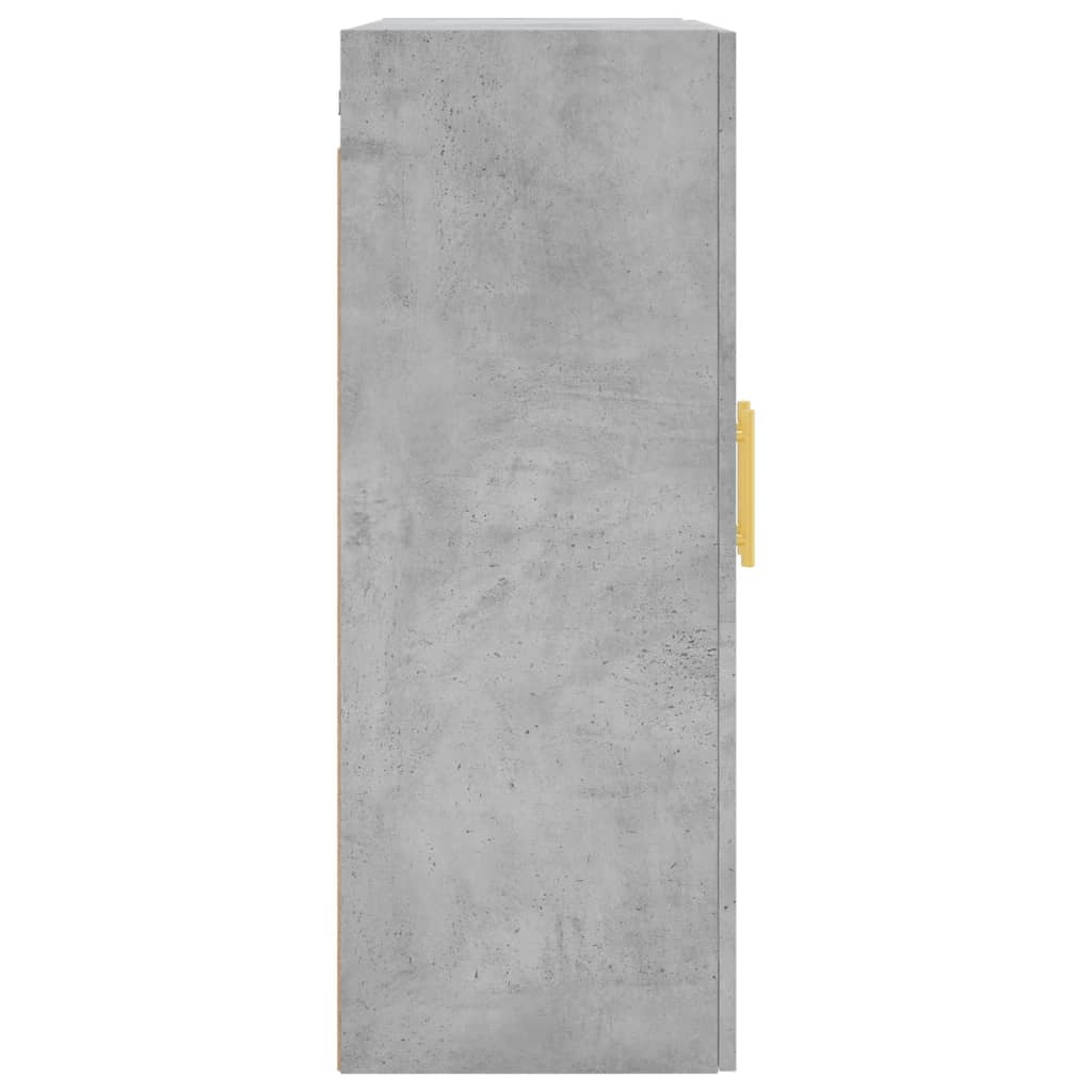 Wandschrank Betongrau 69,5x34x90 cm