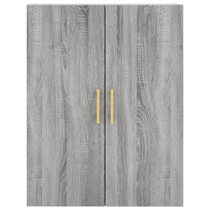 Wandschrank Grau Sonoma 69,5x34x90 cm