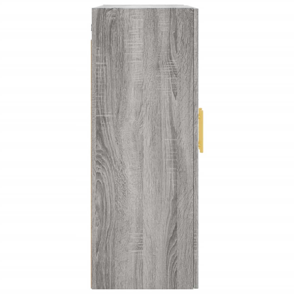 Wandschrank Grau Sonoma 69,5x34x90 cm