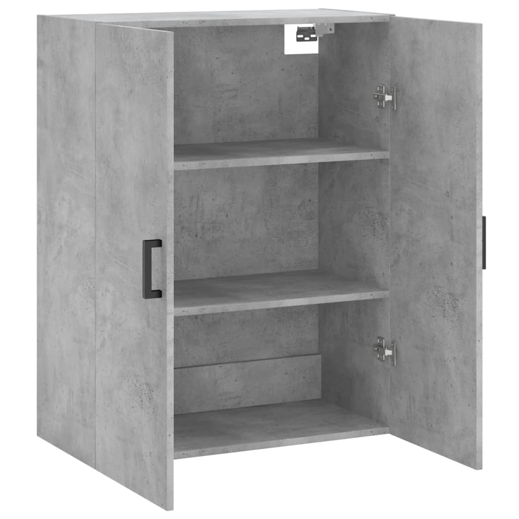 Wandschrank Betongrau 69,5x34x90 cm