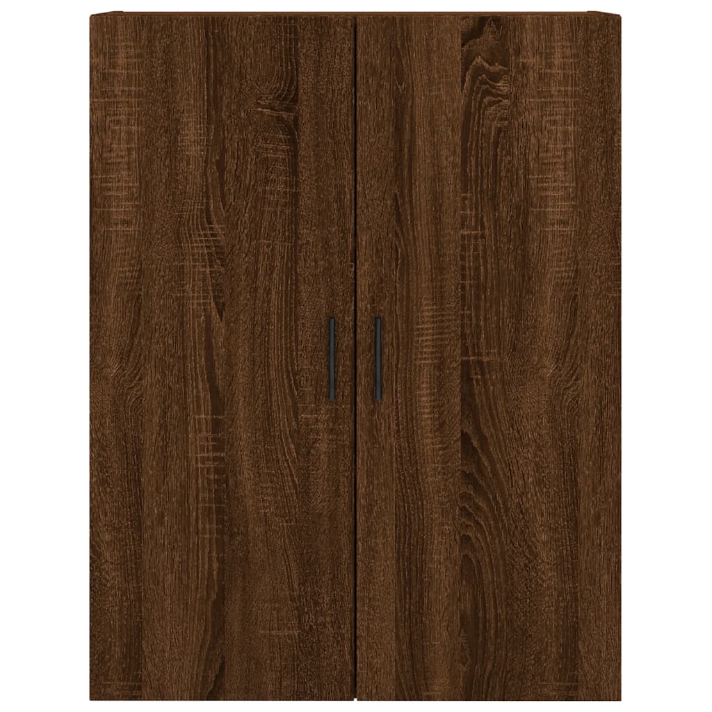 Wandschrank Braun Eichen-Optik 69,5x34x90 cm