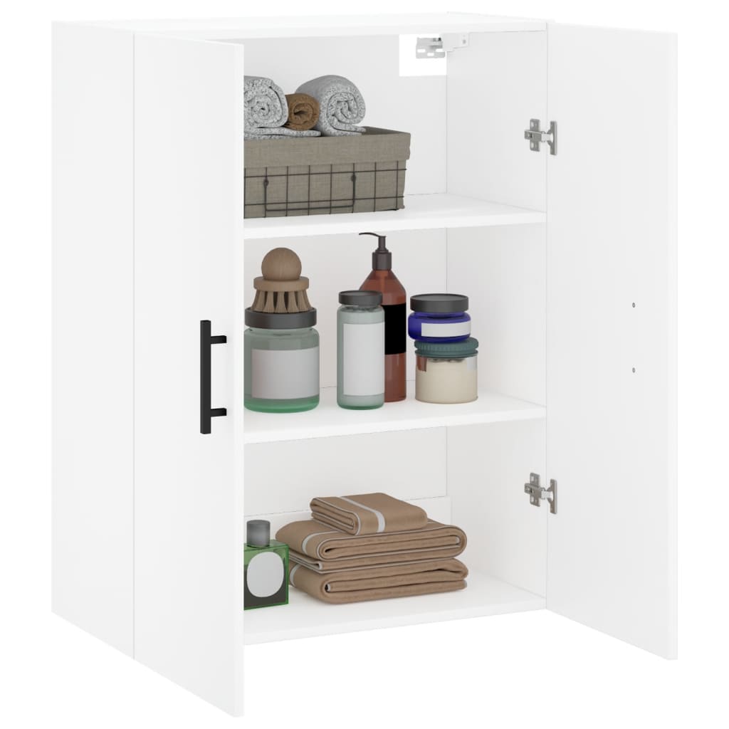 Wandschrank Weiß 69,5x34x90 cm