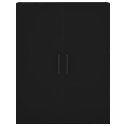 Wandschrank Schwarz 69,5x34x90 cm