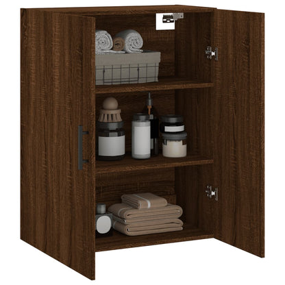 Wandschrank Braun Eichen-Optik 69,5x34x90 cm