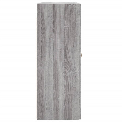 Wandschrank Grau Sonoma 69,5x34x90 cm Holzwerkstoff