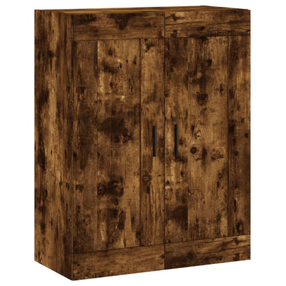 Wandschrank Räuchereiche 69,5x34x90 cm Holzwerkstoff