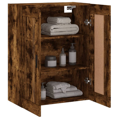 Wandschrank Räuchereiche 69,5x34x90 cm Holzwerkstoff