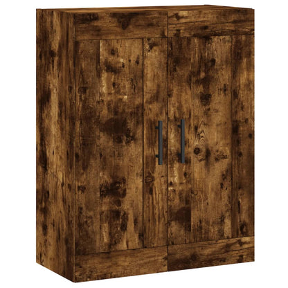 Wandschrank Räuchereiche 69,5x34x90 cm Holzwerkstoff