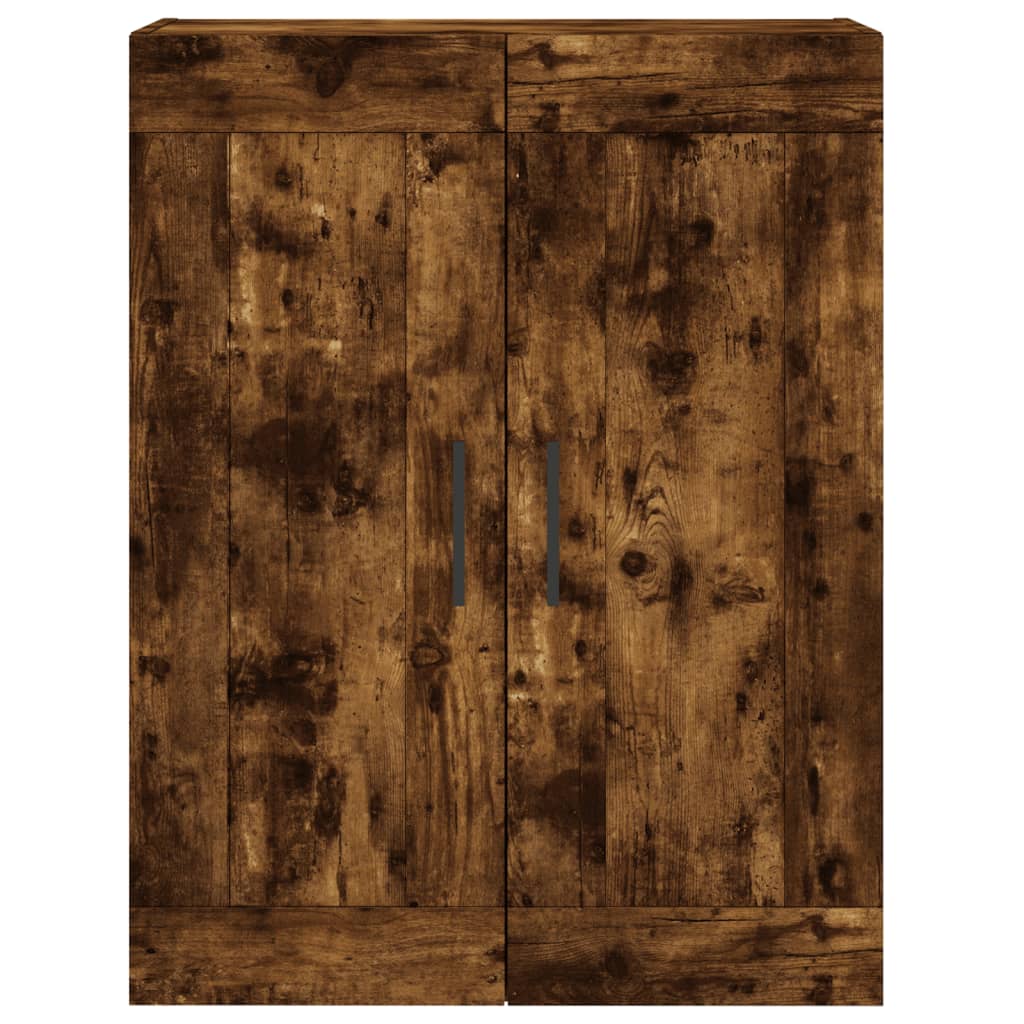 Wandschrank Räuchereiche 69,5x34x90 cm Holzwerkstoff