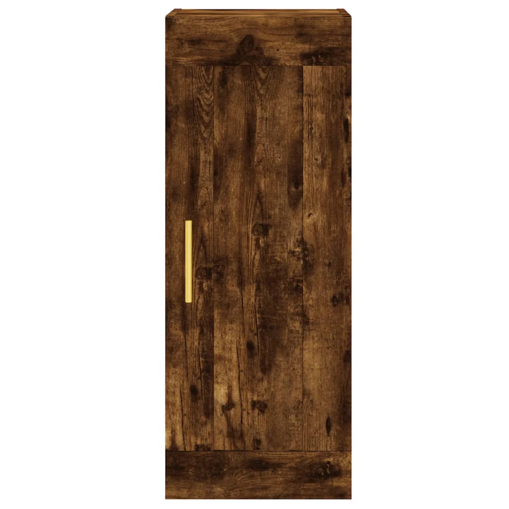 Wandschrank Räuchereiche 34,5x34x90 cm Holzwerkstoff