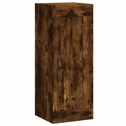 Wandschrank Räuchereiche 34,5x34x90 cm Holzwerkstoff