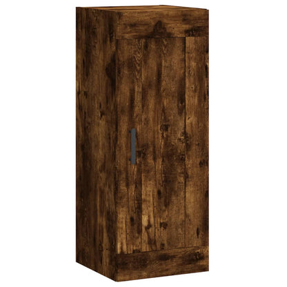 Wandschrank Räuchereiche 34,5x34x90 cm Holzwerkstoff