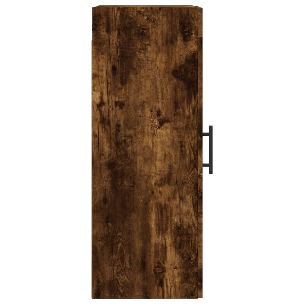 Wandschrank Räuchereiche 34,5x34x90 cm Holzwerkstoff